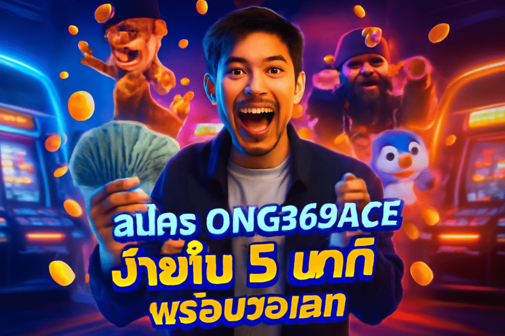 สมัคร OMG369ACE ง่ายใน 5 นาที พร้อมวอเลท