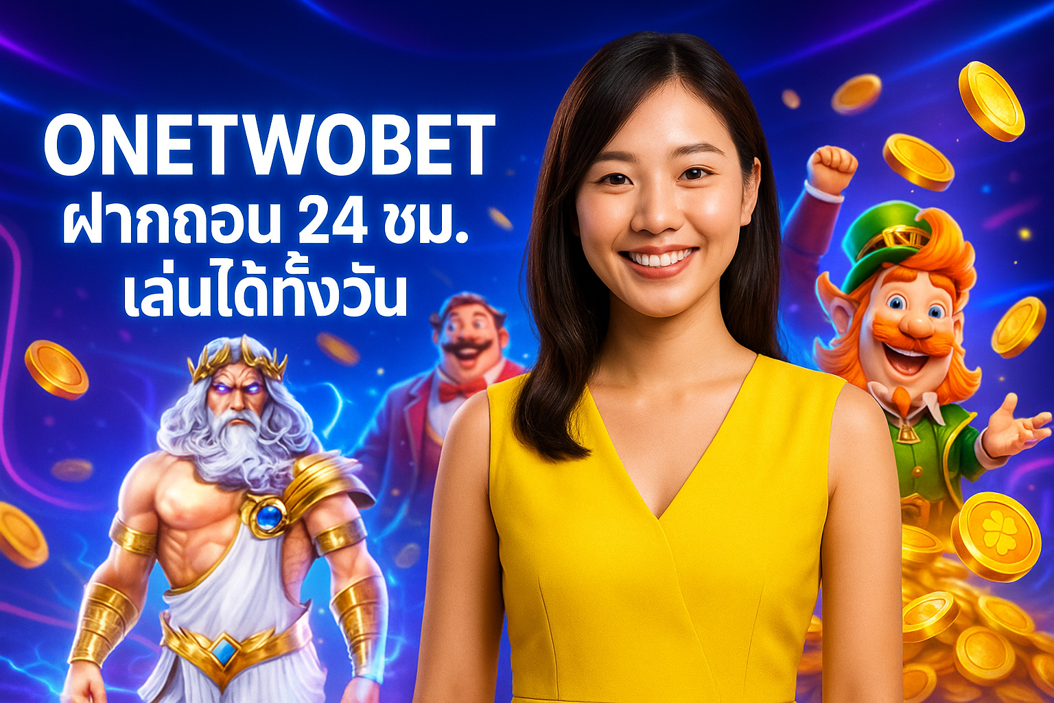 ONETWOBET ฝากถอน 24 ชม. เล่นได้ทั้งวัน