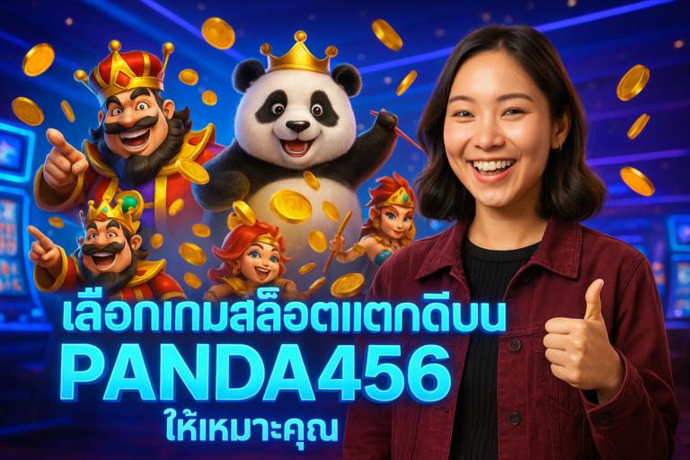 เลือกเกมสล็อตแตกดีบน PANDA456 ให้เหมาะกับคุณ