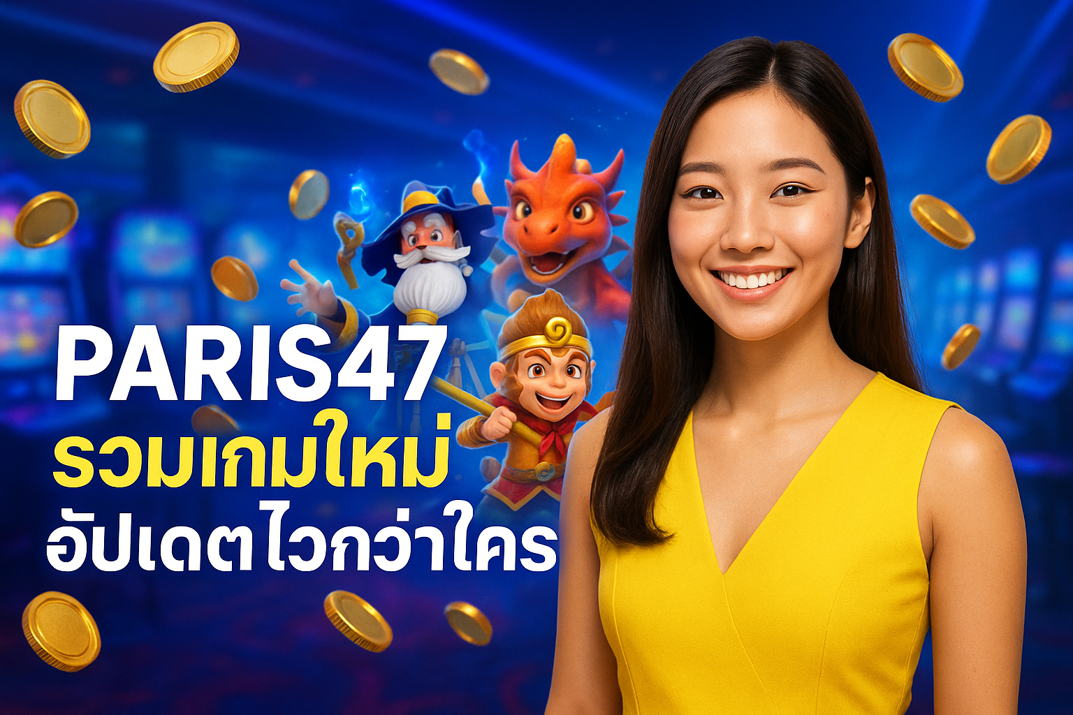 PARIS47 รวมเกมใหม่อัปเดตไวกว่าใคร