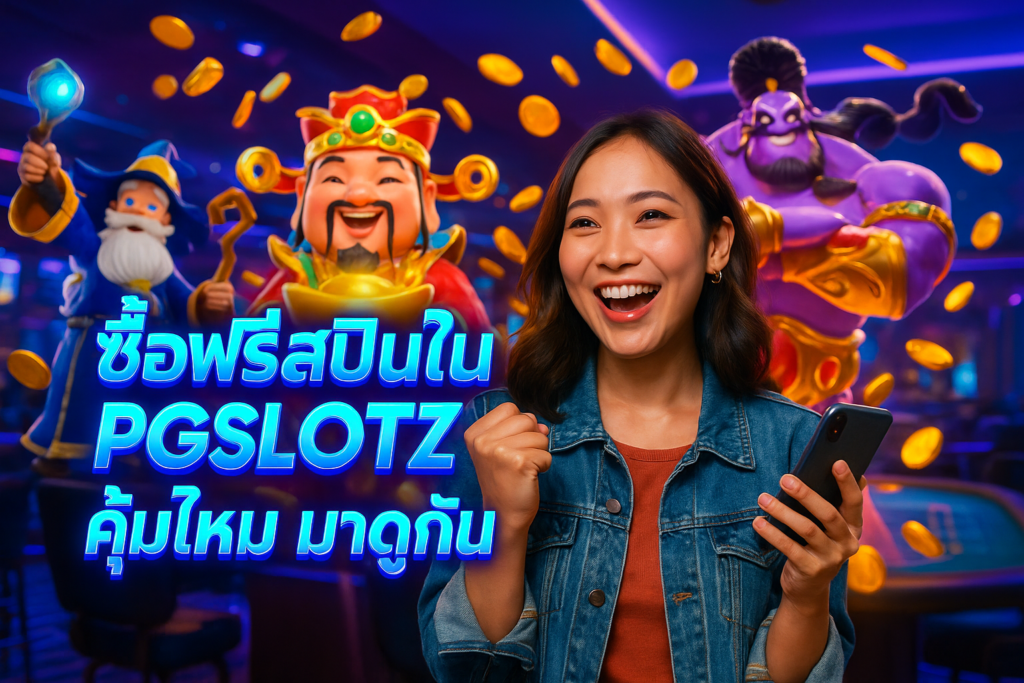 ซื้อฟรีสปินใน PGSLOTZ คุ้มไหม มาดูกัน
